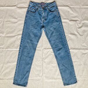 Vintage 90s SILVER Jeans 26X31 Stone Wash